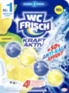 WC FRISCH Kraft-Aktiv Duftspüler Lemon, 50 g