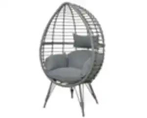 Egg Chair Evora grau