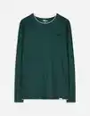 Bild 1 von Herren Langarmshirt - Double-Layer-Look - dunkelgrün