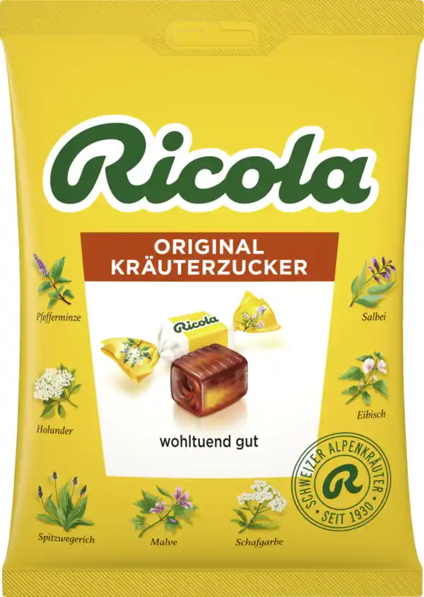 Bild 1 von Ricola Kräuterzucker Bonbons 75g, 75 g