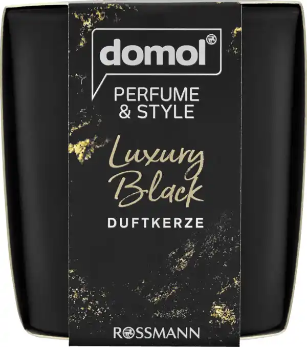 Bild 1 von domol Perfume & Style Duftkerze Luxury Black, 125 g