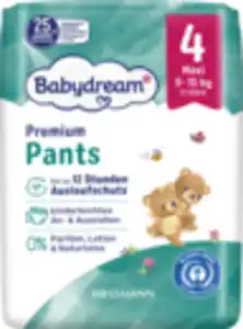 Babydream Premium Pants Gr. 4 Maxi, 9-15 Kg, 22 Stück