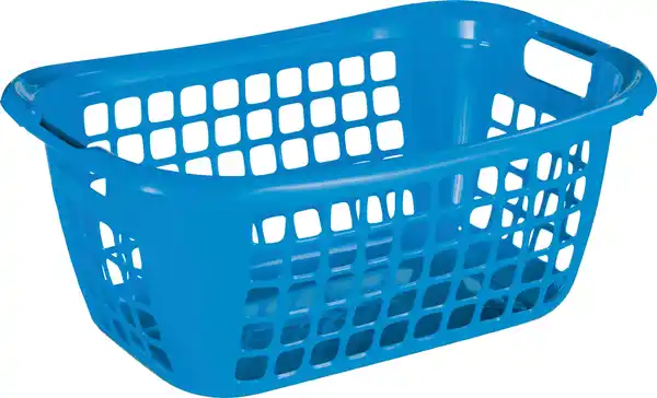 Bild 1 von Sunware Wäschekorb Basic 48L blau 55 x 38 x 23 cm