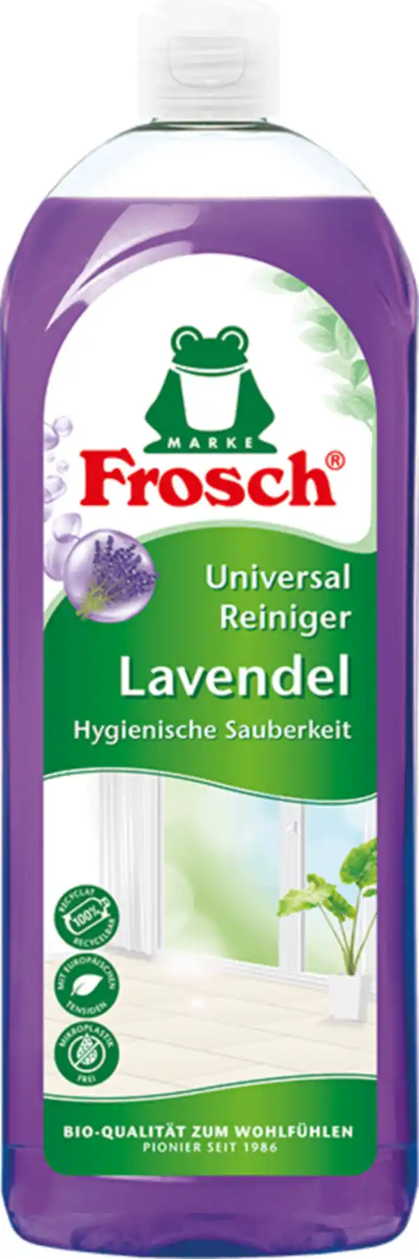 Bild 1 von Frosch Lavendel Universal Reiniger, 750 ml