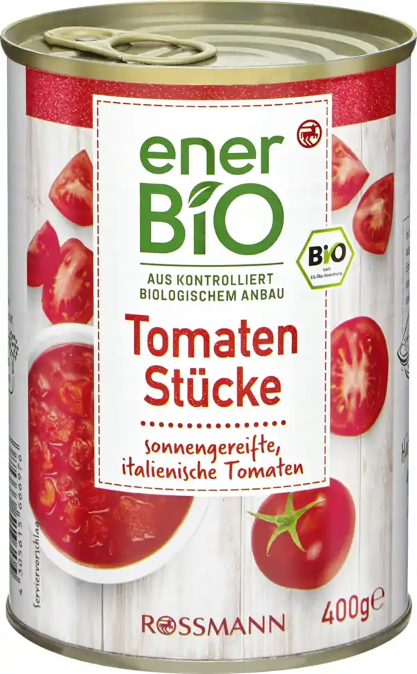 Bild 1 von enerBiO Tomatenstücke, 400 g