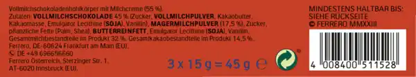 Bild 3 von Ferrero Kinder Weihnachtsmann, 45 g