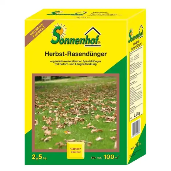 Bild 1 von Sonnenhof Herbst-Rasendünger 2,5 kg