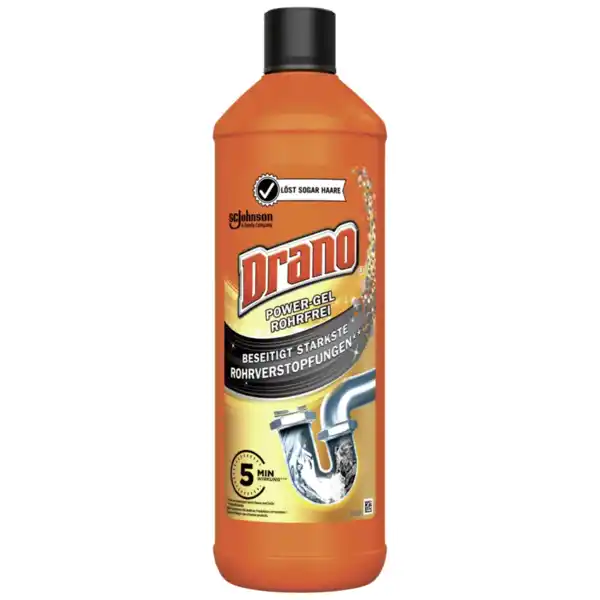 Bild 1 von Drano Rohrreiniger Power Gel oder Granulat