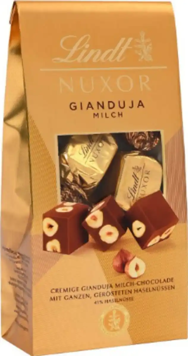 Bild 1 von Lindt NUXOR Beutel Milch, 103 g