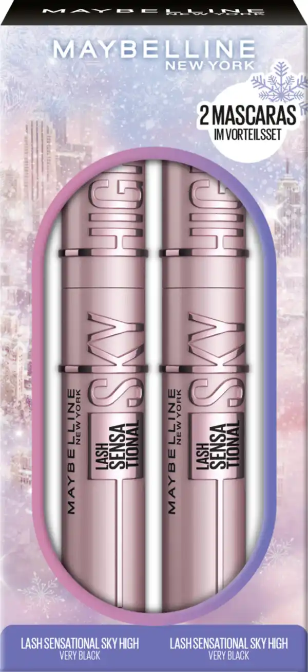 Bild 1 von Maybelline New York Lash Sensational Sky High Very Black 2er Geschenkset