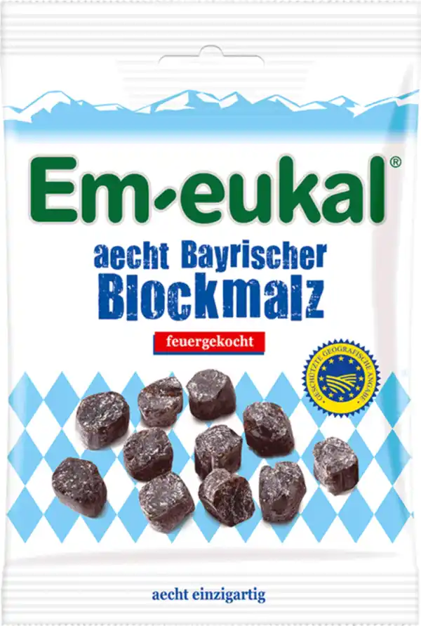 Bild 1 von Em-eukal aecht Bayrischer Blockmalz, 100 g