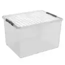 Bild 1 von Sunware Aufbewahrungsbox Q-Line 150L transparent 80 x 50 x 48,4 cm