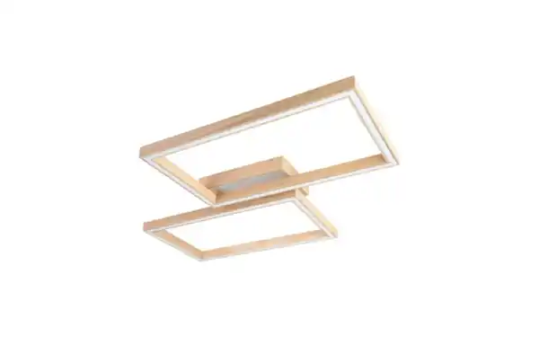 Bild 1 von LED-Deckenleuchte Rowin, holz, 83 cm