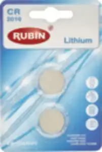 RUBIN CR2016 Lithium Knopfzelle