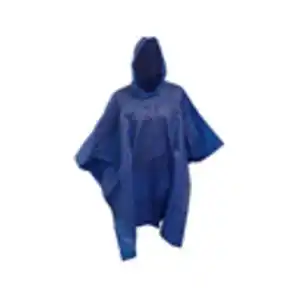 Regenponcho Universalgröße blau