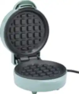 IDEENWELT Mini-Waffeleisen blau