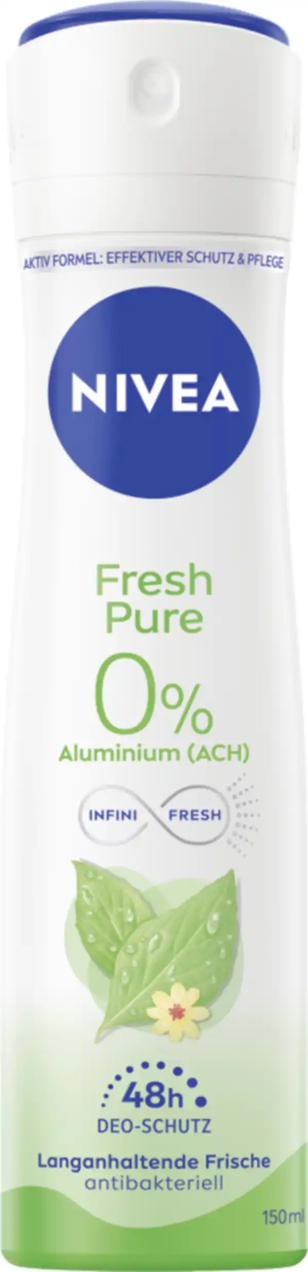 Bild 1 von NIVEA Deospray Fresh Pure, 150 ml