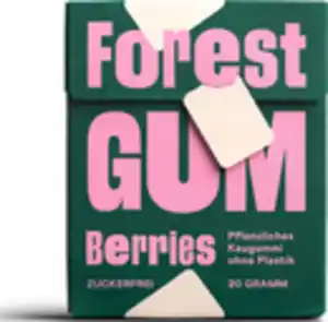 Forest Gum Berries Kaugummi, 20 g