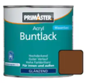 Primaster Acryl Buntlack RAL 8003 375 ml lehmbraun glänzend