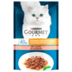 Purina Gourmet Perle Erlesene Streifen mit Lachs 85g