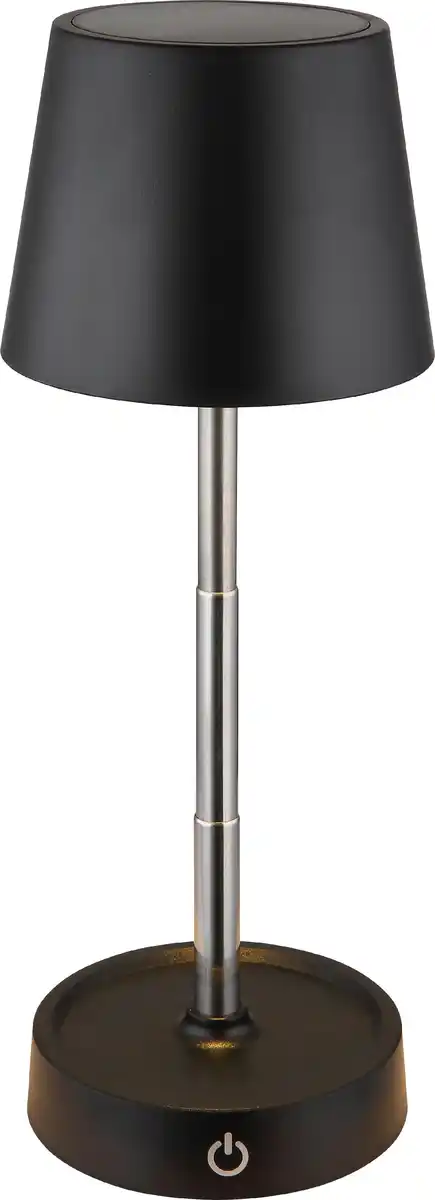 Bild 1 von Globo Akku Tischleuchte Carlos schwarz 10,6 x 28 cm