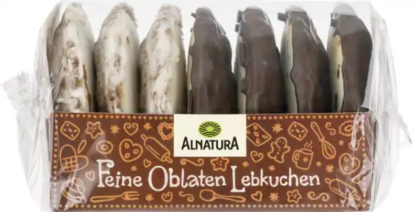 Bild 1 von Alnatura Bio Oblaten Lebkuchen, 200 g
