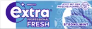 Wrigley`s Extra Professional Fresh Strong Mint, zuckerfreier Kaugummi