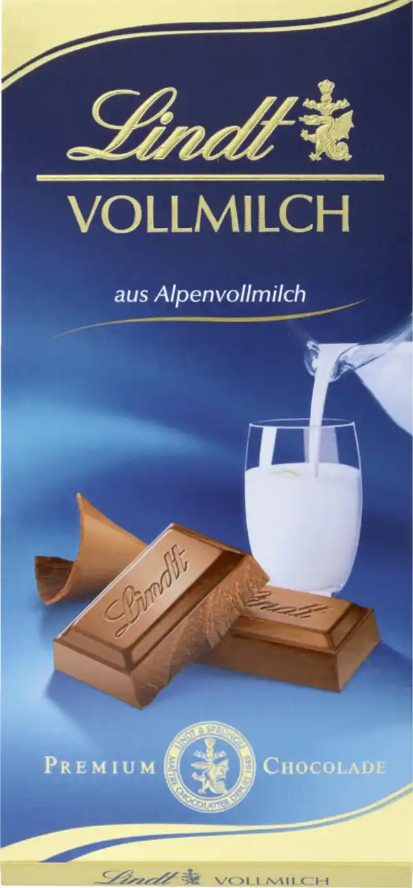 Bild 1 von Lindt Vollmilch, 100 g