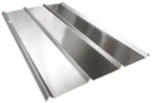Sarei Trapezblech SDF 118 x 58,5 cm 0,63 mm natur