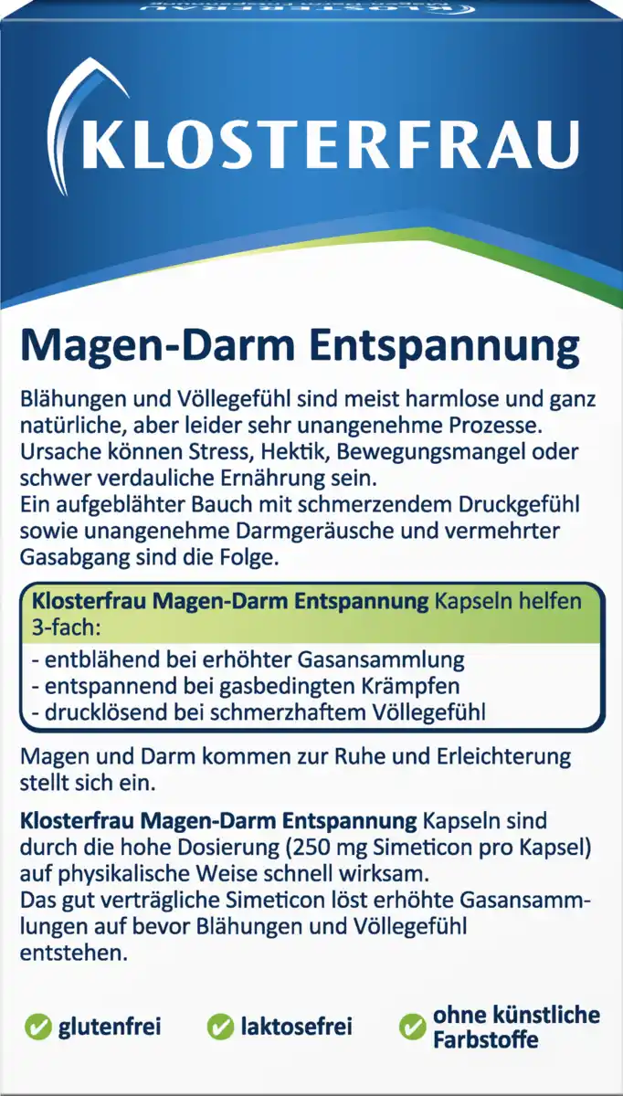 Bild 4 von Klosterfrau Magen-Darm Entspannung Kapseln, 25 g