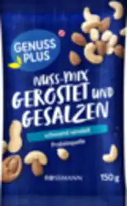 GENUSS PLUS Nusskernmischung geröstet und gesalzen, 150 g