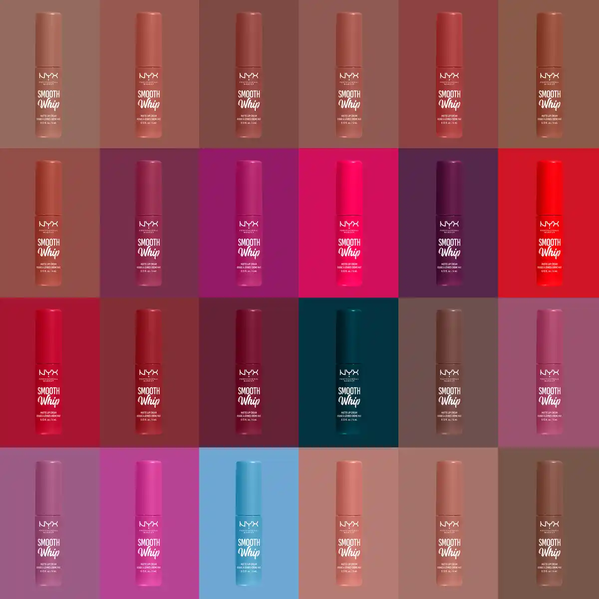 Bild 2 von NYX Professional MakeUp Smooth Whip Matte Lip Cream 15 Chocolat Mousse, 4 ml