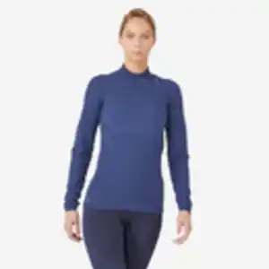 Laufshirt langarm Damen seamless Kiprun Skincare