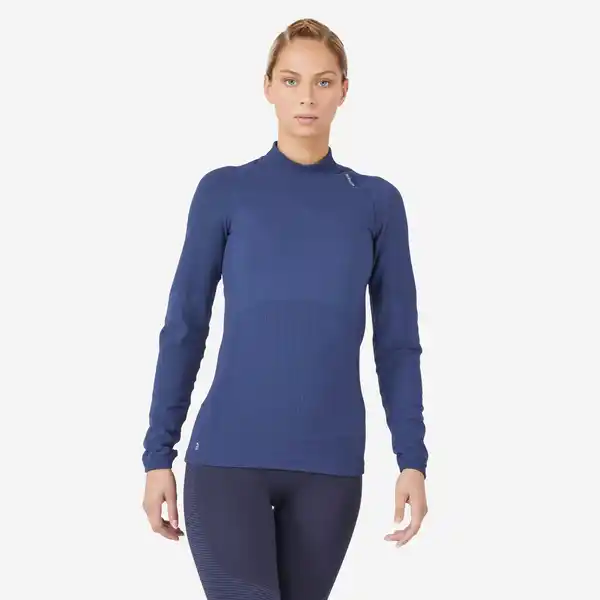 Bild 1 von Laufshirt langarm Damen seamless Kiprun Skincare