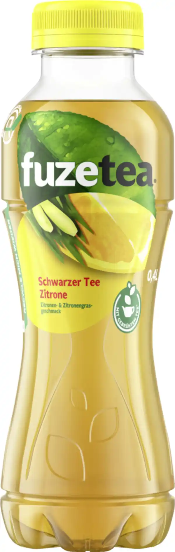 Bild 1 von Fuze Tea Schwarzer Tee Zitrone 0,4 l, 400 ml