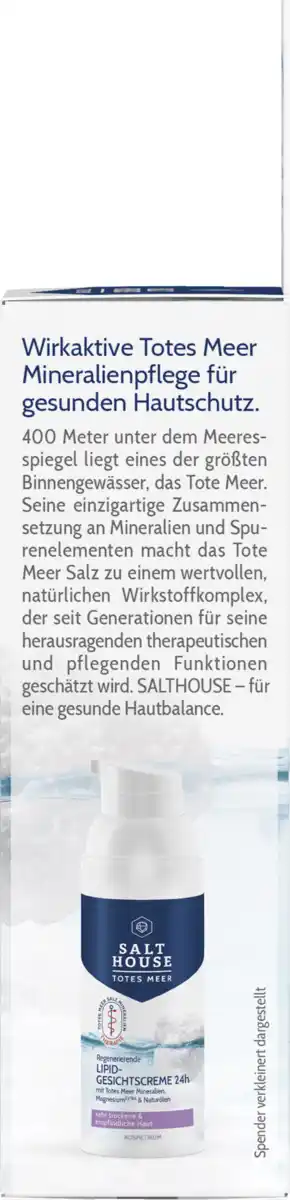 Bild 2 von Salthouse Totes Meer Regenerierende Lipid-Gesichtscreme 24h, 50 ml