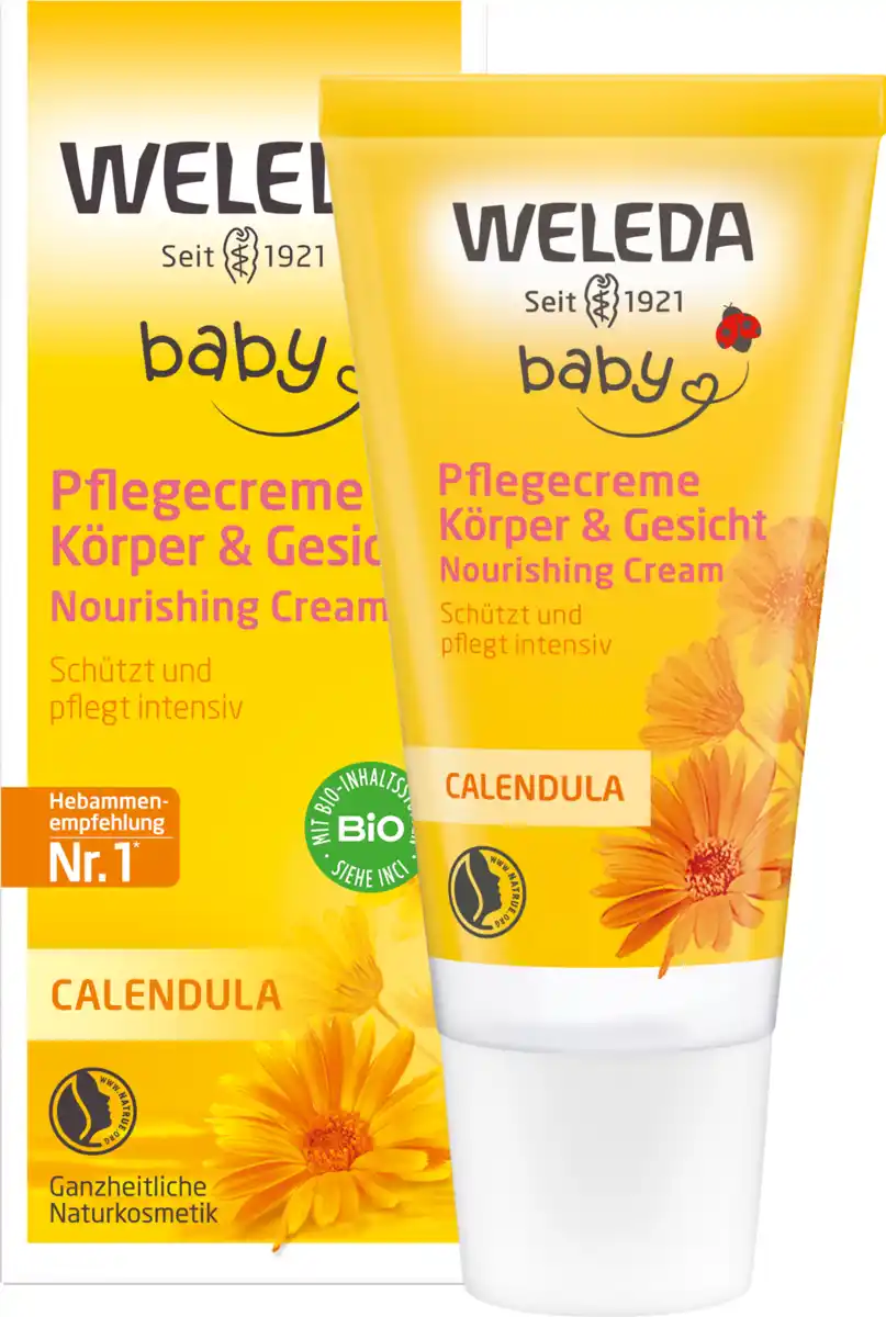Bild 4 von Weleda baby Calendula Pflegecreme Körper & Gesicht, 30 ml