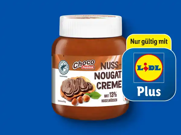 Bild 1 von Choco Nussa Nuss-Nougat Creme,  400 g