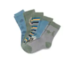 5 Paar Socken, blau