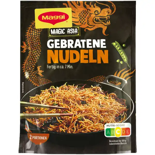 Bild 1 von Maggi 2 x Magic Asia gebratene Nudeln mit Gemüse