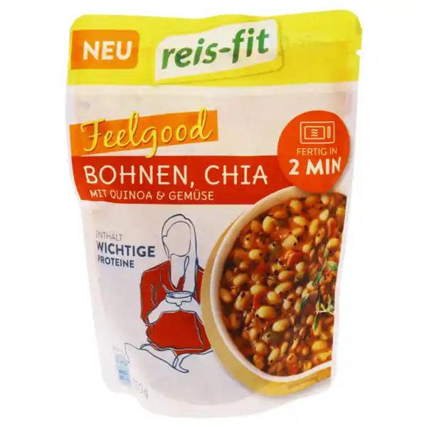 Bild 1 von 2 x Reis-Fit Feelgood Bohnen & Chia