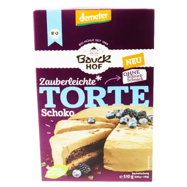 Bild 1 von Bauck Backmischung Schokotorte