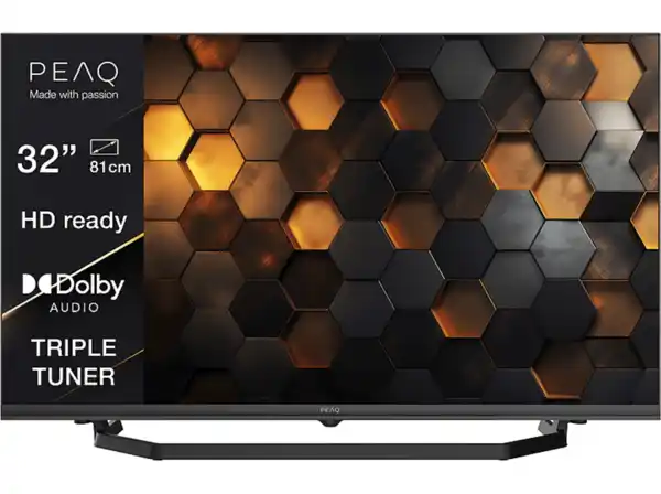 Bild 1 von PEAQ PTV 32H-5024C LED TV (32 Zoll / 80 cm, HD-ready), Schwarz