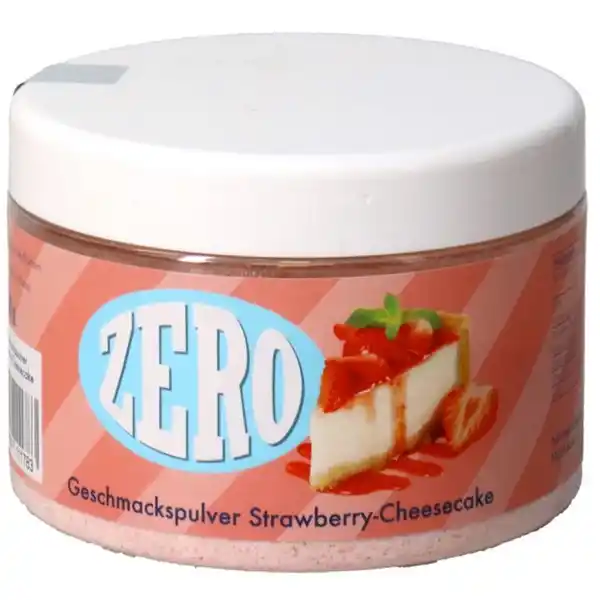 Bild 1 von zero Geschmackspulver Strawberry-Cheesecake