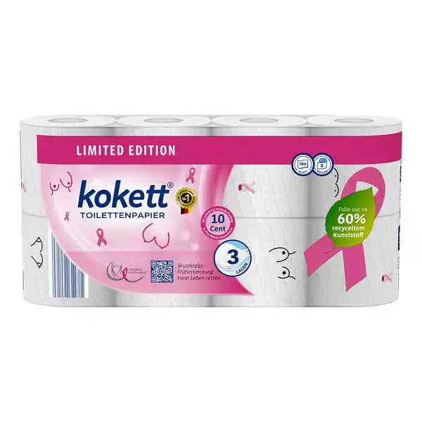 Bild 1 von KOKETT Toilettenpapier "Pink Oktober"