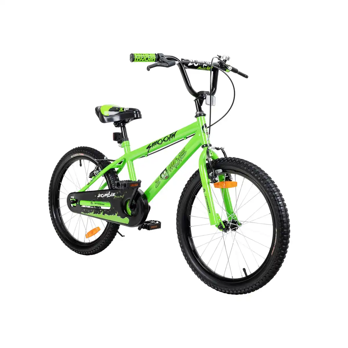 Bild 1 von Actionbikes Kinderfahrrad Zombie 20 Zoll, V-Brake-Bremsen, Seitenständer, Reflektoren, Kettenschutz