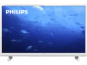 PHILIPS 24PHS5537/12 LED TV (Flat, 24 Zoll / 60 cm, HD-ready), Glänzender Rahmen in Weiß