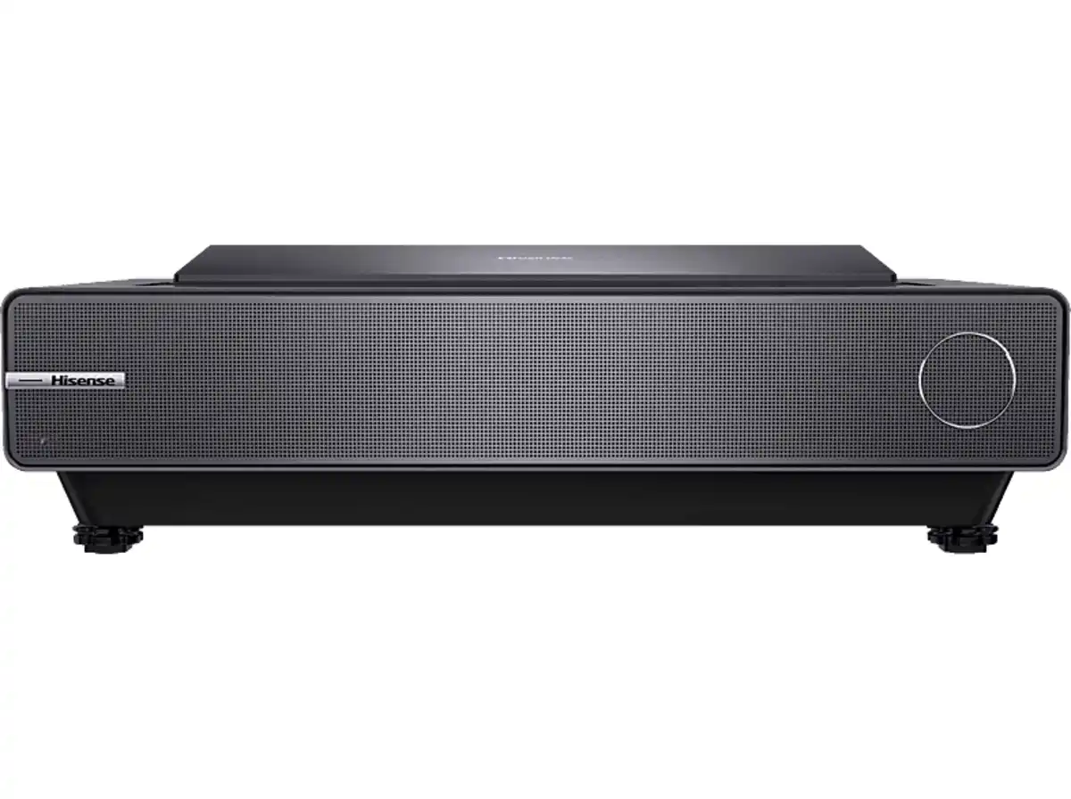 Bild 1 von HISENSE PX2 PRO TriChroma Ultrakurzdistanzprojektor (UHD 4K, 2400 Lumen, WLAN), Schwarz, Grau