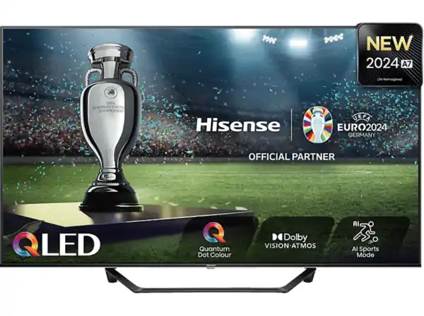 Bild 1 von HISENSE 43A7NQ QLED TV (Flat, 43 Zoll / 108 cm, UHD 4K, SMART TV), Anthrazit