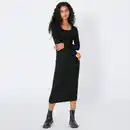 Bild 1 von Damen-Kleid mit Karree-Ausschnitt, Black